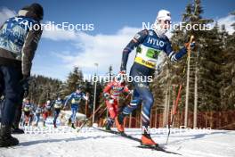 21.01.2024, Oberhof, Germany (GER): Hugo Lapalus (FRA) - FIS world cup cross-country, relay, Oberhof (GER). www.nordicfocus.com. © Modica/NordicFocus. Every downloaded picture is fee-liable.