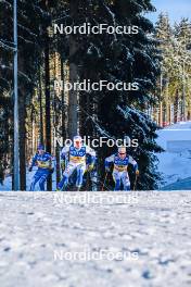 21.01.2024, Oberhof, Germany (GER): Jens Burman (SWE) - FIS world cup cross-country, relay, Oberhof (GER). www.nordicfocus.com. © Authamayou/NordicFocus. Every downloaded picture is fee-liable.