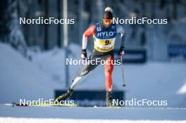 21.01.2024, Oberhof, Germany (GER): Sasha Masson (CAN) - FIS world cup cross-country, relay, Oberhof (GER). www.nordicfocus.com. © Modica/NordicFocus. Every downloaded picture is fee-liable.