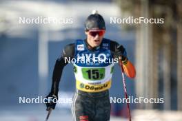 21.01.2024, Oberhof, Germany (GER): Elias Keck (GER) - FIS world cup cross-country, relay, Oberhof (GER). www.nordicfocus.com. © Modica/NordicFocus. Every downloaded picture is fee-liable.