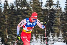 21.01.2024, Oberhof, Germany (GER): Nicola Wigger (SUI) - FIS world cup cross-country, relay, Oberhof (GER). www.nordicfocus.com. © Authamayou/NordicFocus. Every downloaded picture is fee-liable.