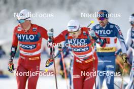 21.01.2024, Oberhof, Germany (GER): Martin Loewstroem Nyenget (NOR), Erik Valnes (NOR), (l-r)  - FIS world cup cross-country, relay, Oberhof (GER). www.nordicfocus.com. © Modica/NordicFocus. Every downloaded picture is fee-liable.