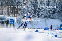 21.01.2024, Oberhof, Germany (GER): Emil Danielsson (SWE) - FIS world cup cross-country, relay, Oberhof (GER). www.nordicfocus.com. © Authamayou/NordicFocus. Every downloaded picture is fee-liable.