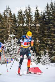 21.01.2024, Oberhof, Germany (GER): Janosch Brugger (GER) - FIS world cup cross-country, relay, Oberhof (GER). www.nordicfocus.com. © Authamayou/NordicFocus. Every downloaded picture is fee-liable.