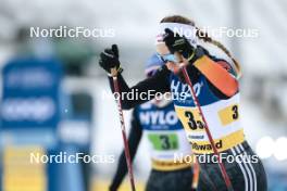 21.01.2024, Oberhof, Germany (GER): Pia Fink (GER) - FIS world cup cross-country, relay, Oberhof (GER). www.nordicfocus.com. © Modica/NordicFocus. Every downloaded picture is fee-liable.