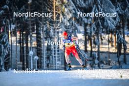 21.01.2024, Oberhof, Germany (GER): Erwan Kaeser (SUI) - FIS world cup cross-country, relay, Oberhof (GER). www.nordicfocus.com. © Authamayou/NordicFocus. Every downloaded picture is fee-liable.