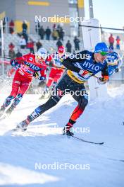21.01.2024, Oberhof, Germany (GER): Lucas Boegl (GER) - FIS world cup cross-country, relay, Oberhof (GER). www.nordicfocus.com. © Authamayou/NordicFocus. Every downloaded picture is fee-liable.