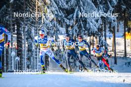 21.01.2024, Oberhof, Germany (GER): Davide Graz (ITA) - FIS world cup cross-country, relay, Oberhof (GER). www.nordicfocus.com. © Authamayou/NordicFocus. Every downloaded picture is fee-liable.