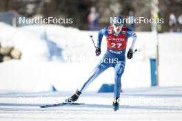27.01.2024, Goms, Switzerland (SUI): Niilo Moilanen (FIN) - FIS world cup cross-country, individual sprint, Goms (SUI). www.nordicfocus.com. © Modica/NordicFocus. Every downloaded picture is fee-liable.
