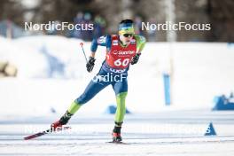 27.01.2024, Goms, Switzerland (SUI): Anze Gros (SLO) - FIS world cup cross-country, individual sprint, Goms (SUI). www.nordicfocus.com. © Modica/NordicFocus. Every downloaded picture is fee-liable.