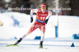 27.01.2024, Goms, Switzerland (SUI): Janik Riebli (SUI) - FIS world cup cross-country, individual sprint, Goms (SUI). www.nordicfocus.com. © Modica/NordicFocus. Every downloaded picture is fee-liable.