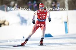 27.01.2024, Goms, Switzerland (SUI): Cyril Faehndrich (SUI) - FIS world cup cross-country, individual sprint, Goms (SUI). www.nordicfocus.com. © Modica/NordicFocus. Every downloaded picture is fee-liable.