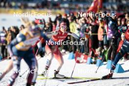27.01.2024, Goms, Switzerland (SUI): Anja Weber (SUI) - FIS world cup cross-country, individual sprint, Goms (SUI). www.nordicfocus.com. © Modica/NordicFocus. Every downloaded picture is fee-liable.