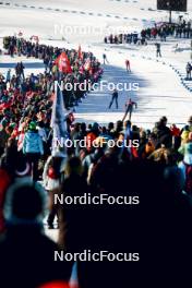 27.01.2024, Goms, Switzerland (SUI): Melissa Gal (FRA), Laura Gimmler (GER), (l-r)  - FIS world cup cross-country, individual sprint, Goms (SUI). www.nordicfocus.com. © Modica/NordicFocus. Every downloaded picture is fee-liable.