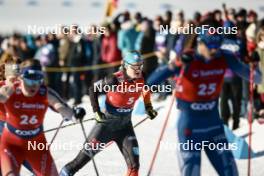 27.01.2024, Goms, Switzerland (SUI): Victoria Carl (GER) - FIS world cup cross-country, individual sprint, Goms (SUI). www.nordicfocus.com. © Modica/NordicFocus. Every downloaded picture is fee-liable.