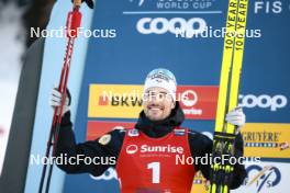 27.01.2024, Goms, Switzerland (SUI): Lucas Chanavat (FRA) - FIS world cup cross-country, individual sprint, Goms (SUI). www.nordicfocus.com. © Modica/NordicFocus. Every downloaded picture is fee-liable.
