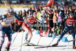 27.01.2024, Goms, Switzerland (SUI): Anja Weber (SUI) - FIS world cup cross-country, individual sprint, Goms (SUI). www.nordicfocus.com. © Modica/NordicFocus. Every downloaded picture is fee-liable.