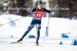 27.01.2024, Goms, Switzerland (SUI): Michael Hellweger (ITA) - FIS world cup cross-country, individual sprint, Goms (SUI). www.nordicfocus.com. © Modica/NordicFocus. Every downloaded picture is fee-liable.