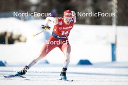 27.01.2024, Goms, Switzerland (SUI): Valerio Grond (SUI) - FIS world cup cross-country, individual sprint, Goms (SUI). www.nordicfocus.com. © Modica/NordicFocus. Every downloaded picture is fee-liable.