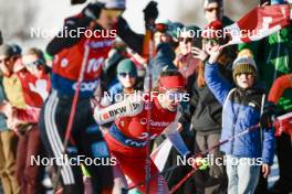 27.01.2024, Goms, Switzerland (SUI): Alina Meier (SUI) - FIS world cup cross-country, individual sprint, Goms (SUI). www.nordicfocus.com. © Modica/NordicFocus. Every downloaded picture is fee-liable.