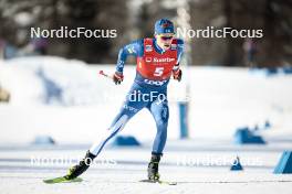 27.01.2024, Goms, Switzerland (SUI): Juuso Haarala (FIN) - FIS world cup cross-country, individual sprint, Goms (SUI). www.nordicfocus.com. © Modica/NordicFocus. Every downloaded picture is fee-liable.