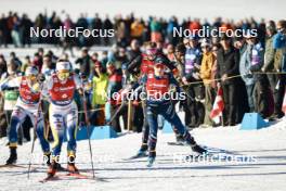 27.01.2024, Goms, Switzerland (SUI): Laura Gimmler (GER) - FIS world cup cross-country, individual sprint, Goms (SUI). www.nordicfocus.com. © Modica/NordicFocus. Every downloaded picture is fee-liable.