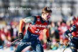 27.01.2024, Goms, Switzerland (SUI): James Clugnet (GBR) - FIS world cup cross-country, individual sprint, Goms (SUI). www.nordicfocus.com. © Modica/NordicFocus. Every downloaded picture is fee-liable.