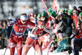 27.01.2024, Goms, Switzerland (SUI): Desiree Steiner (SUI) - FIS world cup cross-country, individual sprint, Goms (SUI). www.nordicfocus.com. © Modica/NordicFocus. Every downloaded picture is fee-liable.