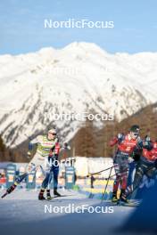 27.01.2024, Goms, Switzerland (SUI): Edvin Anger (SWE), James Clinton Schoonmaker (USA), (l-r)  - FIS world cup cross-country, individual sprint, Goms (SUI). www.nordicfocus.com. © Modica/NordicFocus. Every downloaded picture is fee-liable.