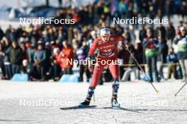 27.01.2024, Goms, Switzerland (SUI): Maria Hartz Melling (NOR) - FIS world cup cross-country, individual sprint, Goms (SUI). www.nordicfocus.com. © Modica/NordicFocus. Every downloaded picture is fee-liable.