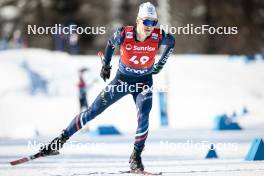 27.01.2024, Goms, Switzerland (SUI): Remi Bourdin (FRA) - FIS world cup cross-country, individual sprint, Goms (SUI). www.nordicfocus.com. © Modica/NordicFocus. Every downloaded picture is fee-liable.