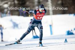 27.01.2024, Goms, Switzerland (SUI): Riccardo Bernardi (ITA) - FIS world cup cross-country, individual sprint, Goms (SUI). www.nordicfocus.com. © Modica/NordicFocus. Every downloaded picture is fee-liable.