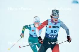 28.01.2024, Goms, Switzerland (SUI): Olivia Bouffard-Nesbitt (CAN) - FIS world cup cross-country, mass, Goms (SUI). www.nordicfocus.com. © Modica/NordicFocus. Every downloaded picture is fee-liable.