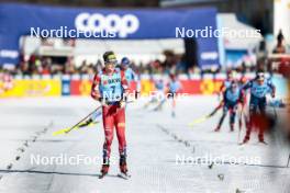 28.01.2024, Goms, Switzerland (SUI): Mika Vermeulen (AUT), (l-r)  - FIS world cup cross-country, mass, Goms (SUI). www.nordicfocus.com. © Modica/NordicFocus. Every downloaded picture is fee-liable.