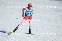 28.01.2024, Goms, Switzerland (SUI): Fabrizio Albasini (SUI) - FIS world cup cross-country, mass, Goms (SUI). www.nordicfocus.com. © Modica/NordicFocus. Every downloaded picture is fee-liable.