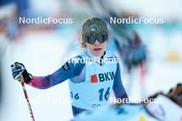 28.01.2024, Goms, Switzerland (SUI): Sophia Laukli (USA) - FIS world cup cross-country, mass, Goms (SUI). www.nordicfocus.com. © Modica/NordicFocus. Every downloaded picture is fee-liable.