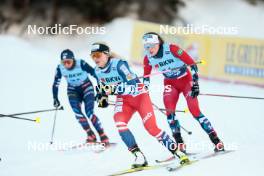 28.01.2024, Goms, Switzerland (SUI): Kristin Austgulen Fosnaes (NOR) - FIS world cup cross-country, mass, Goms (SUI). www.nordicfocus.com. © Modica/NordicFocus. Every downloaded picture is fee-liable.