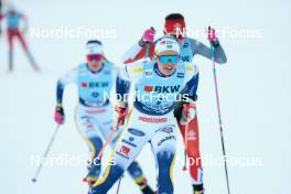 28.01.2024, Goms, Switzerland (SUI): Emma Ribom (SWE) - FIS world cup cross-country, mass, Goms (SUI). www.nordicfocus.com. © Modica/NordicFocus. Every downloaded picture is fee-liable.
