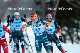 28.01.2024, Goms, Switzerland (SUI): Patricija Eiduka (LAT) - FIS world cup cross-country, mass, Goms (SUI). www.nordicfocus.com. © Modica/NordicFocus. Every downloaded picture is fee-liable.