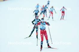 28.01.2024, Goms, Switzerland (SUI): Kristin Austgulen Fosnaes (NOR) - FIS world cup cross-country, mass, Goms (SUI). www.nordicfocus.com. © Modica/NordicFocus. Every downloaded picture is fee-liable.