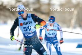 28.01.2024, Goms, Switzerland (SUI): Jan-Friedrich Doerks (GER) - FIS world cup cross-country, mass, Goms (SUI). www.nordicfocus.com. © Modica/NordicFocus. Every downloaded picture is fee-liable.