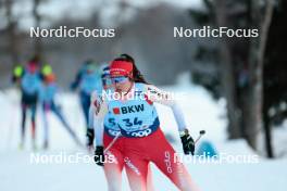 28.01.2024, Goms, Switzerland (SUI): Giuliana Werro (SUI) - FIS world cup cross-country, mass, Goms (SUI). www.nordicfocus.com. © Modica/NordicFocus. Every downloaded picture is fee-liable.