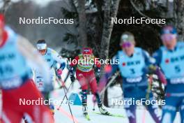28.01.2024, Goms, Switzerland (SUI): Margrethe Bergane (NOR) - FIS world cup cross-country, mass, Goms (SUI). www.nordicfocus.com. © Modica/NordicFocus. Every downloaded picture is fee-liable.