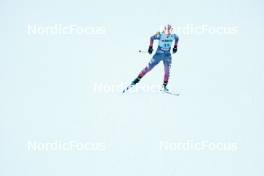 28.01.2024, Goms, Switzerland (SUI): Samantha Smith (USA) - FIS world cup cross-country, mass, Goms (SUI). www.nordicfocus.com. © Modica/NordicFocus. Every downloaded picture is fee-liable.