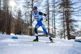 28.01.2024, Goms, Switzerland (SUI): Alvar Johannes Alev (EST) - FIS world cup cross-country, mass, Goms (SUI). www.nordicfocus.com. © Modica/NordicFocus. Every downloaded picture is fee-liable.