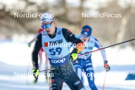 28.01.2024, Goms, Switzerland (SUI): Jan-Friedrich Doerks (GER) - FIS world cup cross-country, mass, Goms (SUI). www.nordicfocus.com. © Modica/NordicFocus. Every downloaded picture is fee-liable.