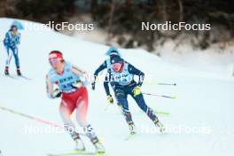 28.01.2024, Goms, Switzerland (SUI): Liv Coupat (FRA) - FIS world cup cross-country, mass, Goms (SUI). www.nordicfocus.com. © Modica/NordicFocus. Every downloaded picture is fee-liable.