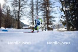 28.01.2024, Goms, Switzerland (SUI): Vili Crv (SLO) - FIS world cup cross-country, mass, Goms (SUI). www.nordicfocus.com. © Modica/NordicFocus. Every downloaded picture is fee-liable.