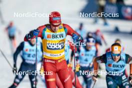 28.01.2024, Goms, Switzerland (SUI): Harald Oestberg Amundsen (NOR) - FIS world cup cross-country, mass, Goms (SUI). www.nordicfocus.com. © Modica/NordicFocus. Every downloaded picture is fee-liable.