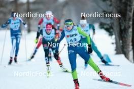 28.01.2024, Goms, Switzerland (SUI): Anja Mandeljc (SLO) - FIS world cup cross-country, mass, Goms (SUI). www.nordicfocus.com. © Modica/NordicFocus. Every downloaded picture is fee-liable.